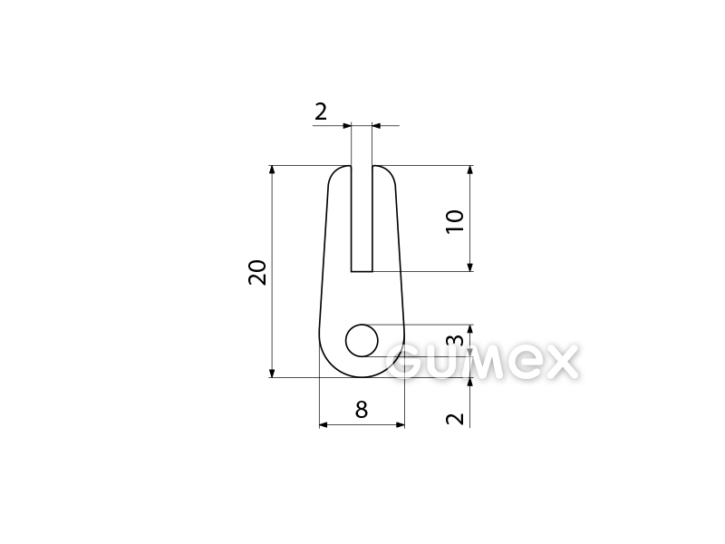 SILIKONPROFILE U-FORM